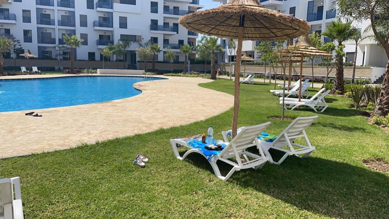 Appartement De Luxe Avec Piscine A 5 Min De La Plage Martil Buitenkant foto